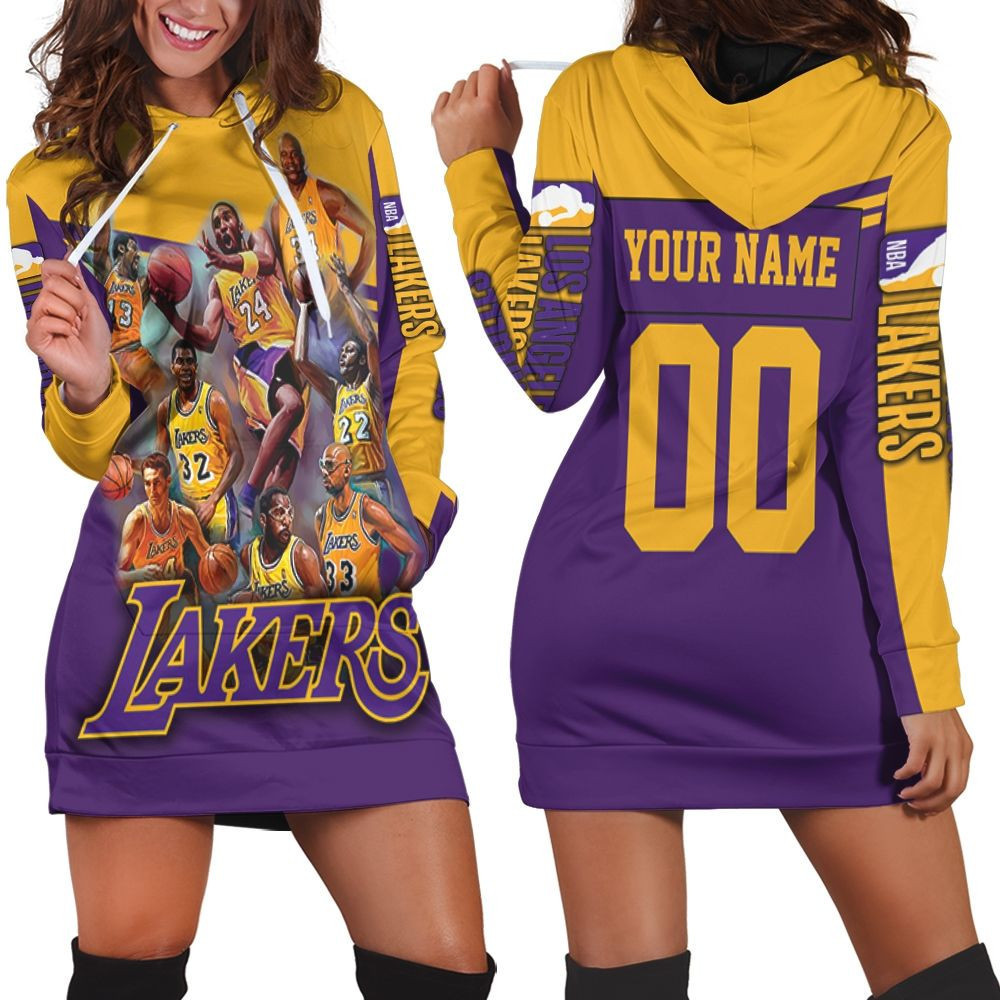 Legend Of Los Angeles Lakers Western Conference Nba Personalized Hoodie Dress Sweater Dress Sweatshirt Dress