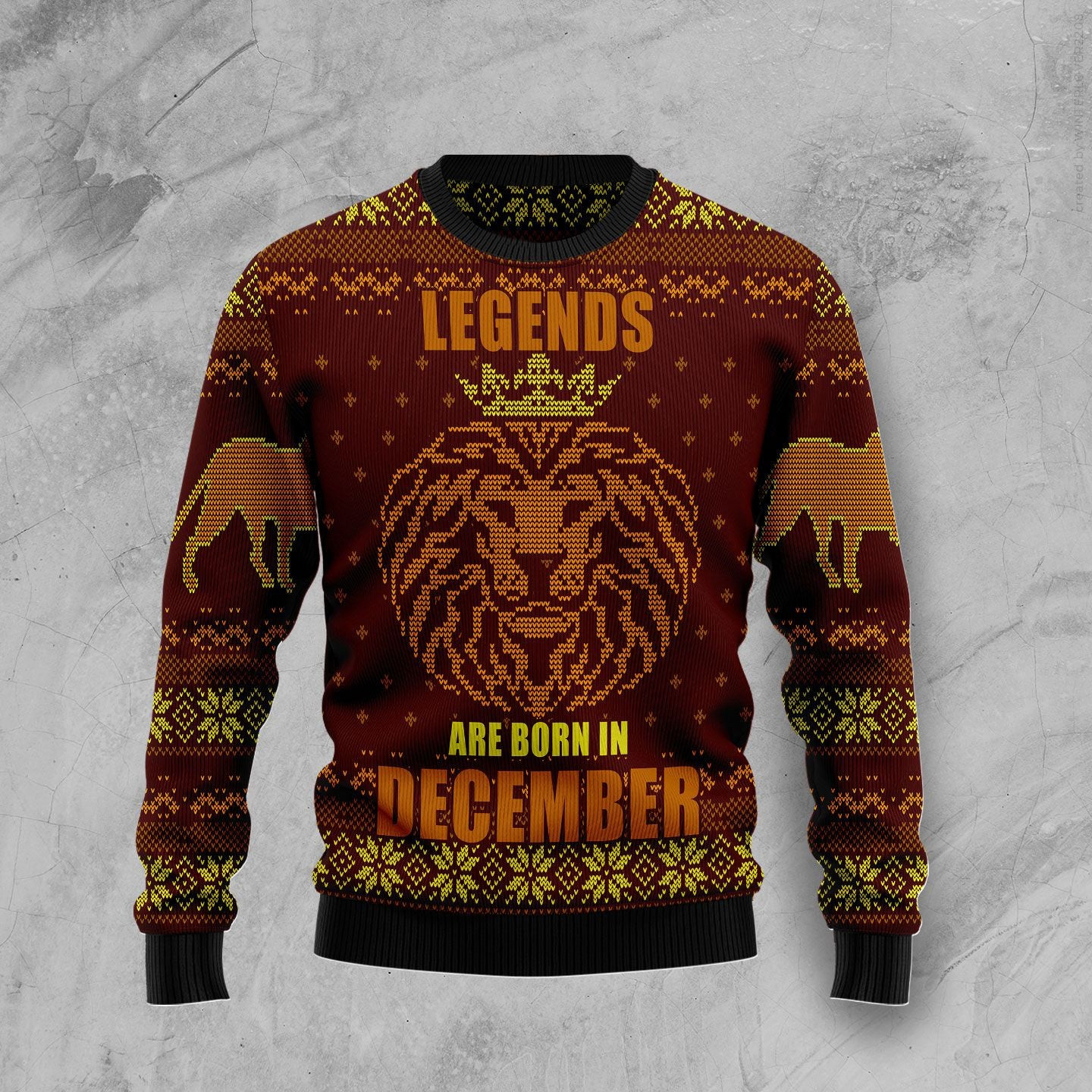 Legends December Ugly Christmas Sweater