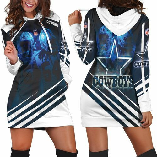 Leighton Vander Esch  Jaylon Smith Dallas Cowboys 3d Hoodie Dress Sweater Dress Sweatshirt Dress