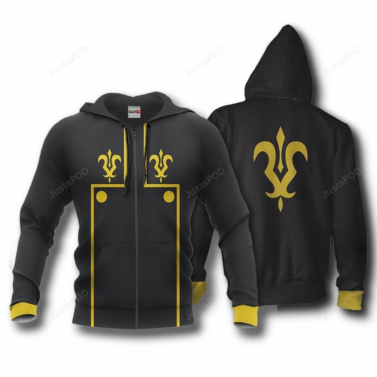 Lelouch Lamperouge Code Geass Anime 3d All Over Print Hoodie