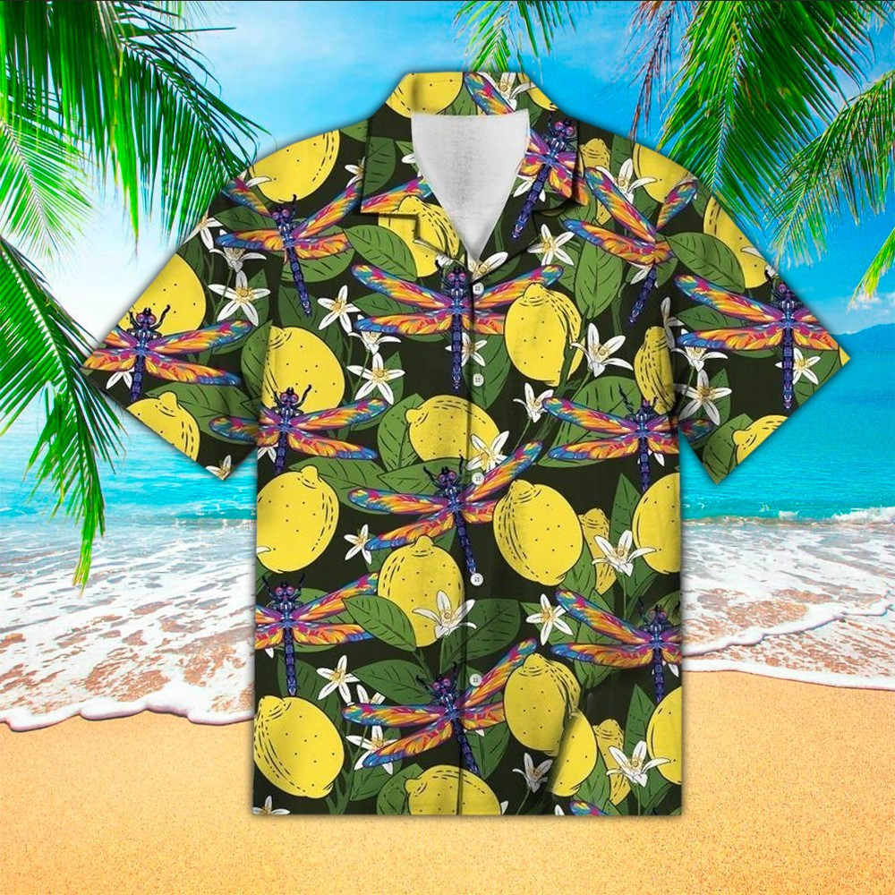 Lemon Aloha Shirt Hawaiian Shirt For Lemon Lovers Shirt For Men and Women