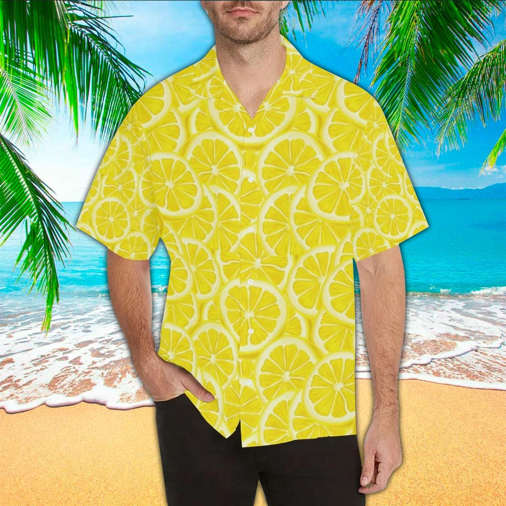 Lemon Apparel Lemon Button Up Shirt For Men and Women