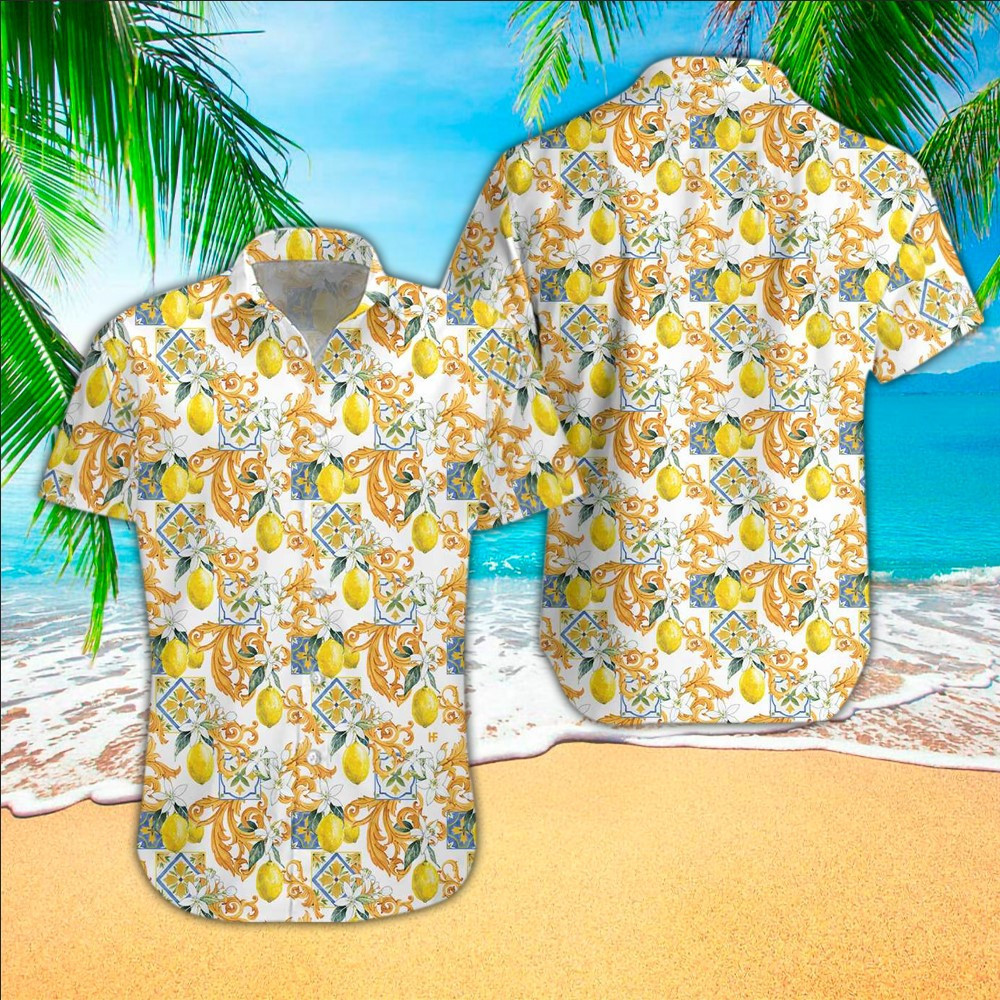 Lemon Hawaiian Shirt Lemon Shirt For Lemon Lover Shirt For Men and Women