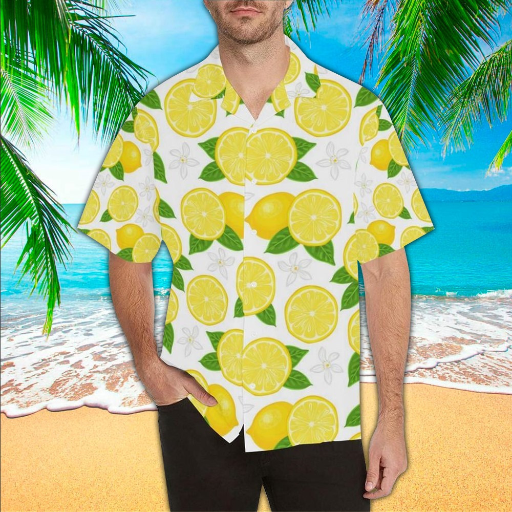 Lemon Shirt Lemon Hawaiian Shirt For Lemon Lovers Shirt For Men and Women