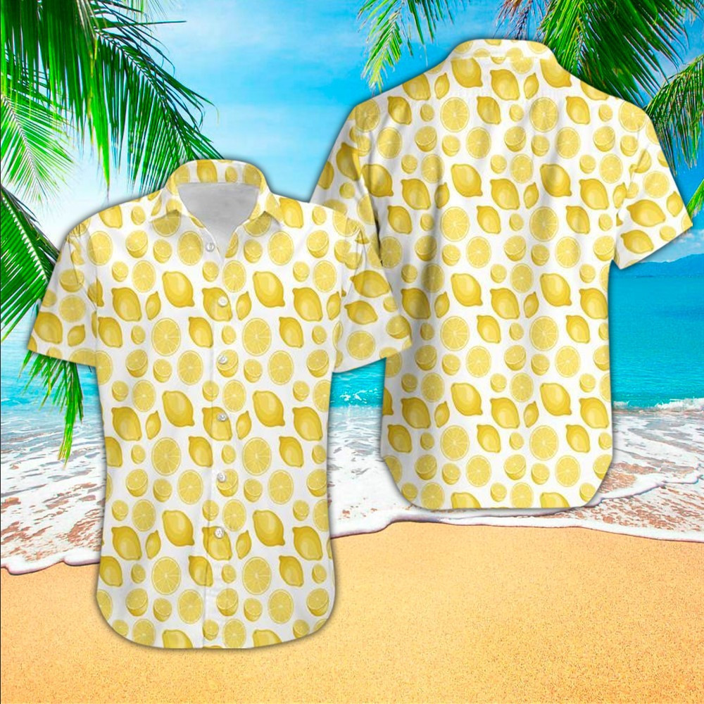 Lemon Shirt Lemon Hawaiian Shirt For Lemon Lovers Shirt For Men and Women