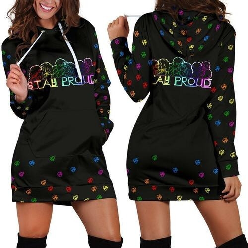 Lgbt Hoodie Dress Sweater Dress Sweatshirt Dress 3d All Over Print For Women Hoodie