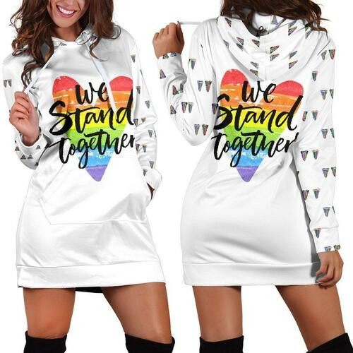 Lgbt Hoodie Dress Sweater Dress Sweatshirt Dress 3d All Over Print For Women Hoodie