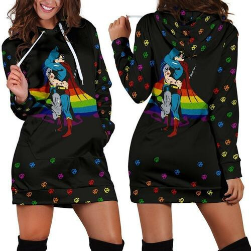 Lgbt Hoodie Dress Sweater Dress Sweatshirt Dress 3d All Over Print For Women Hoodie