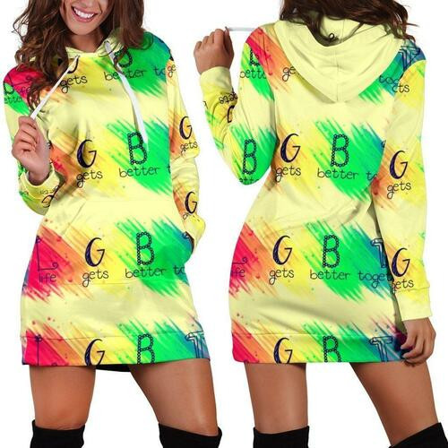 Lgbt Hoodie Dress Sweater Dress Sweatshirt Dress 3d All Over Print For Women Hoodie