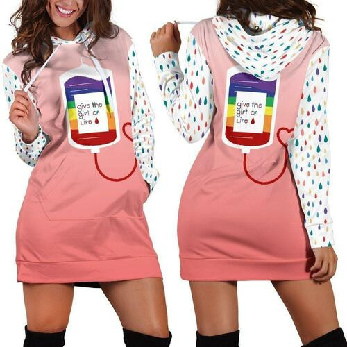 Lgbt Hoodie Dress Sweater Dress Sweatshirt Dress 3d All Over Print For Women Hoodie