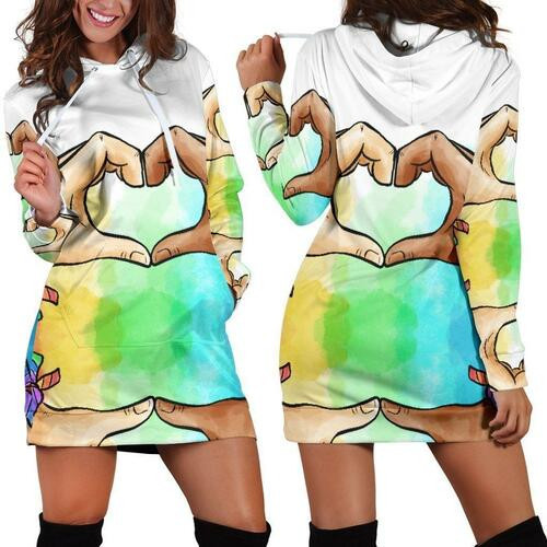 Lgbt Hoodie Dress Sweater Dress Sweatshirt Dress 3d All Over Print For Women Hoodie