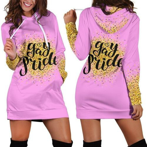 Lgbt Hoodie Dress Sweater Dress Sweatshirt Dress 3d All Over Print For Women Hoodie