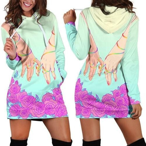 Lgbt Hoodie Dress Sweater Dress Sweatshirt Dress 3d All Over Print For Women Hoodie