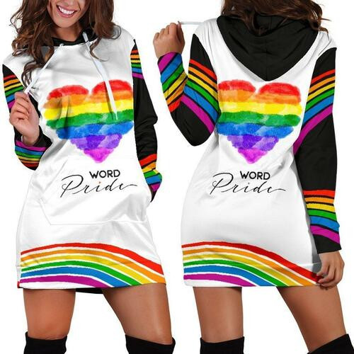 Lgbt Hoodie Dress Sweater Dress Sweatshirt Dress 3d All Over Print For Women Hoodie