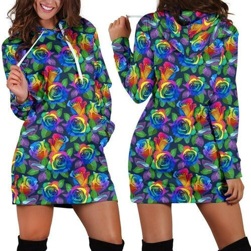 Lgbt Hoodie Dress Sweater Dress Sweatshirt Dress 3d All Over Print For Women Hoodie