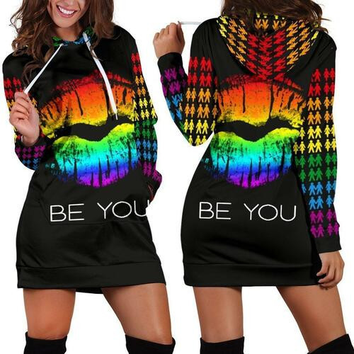 Lgbt Hoodie Dress Sweater Dress Sweatshirt Dress 3d All Over Print For Women Hoodie