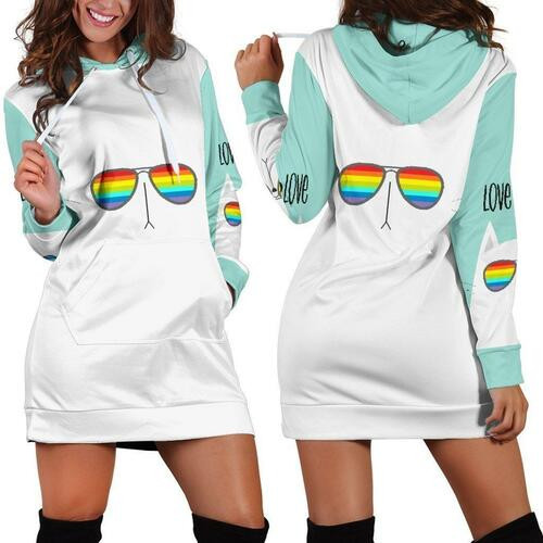 Lgbt Hoodie Dress Sweater Dress Sweatshirt Dress 3d All Over Print For Women Hoodie