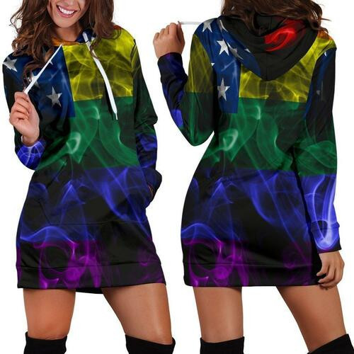 Lgbt Hoodie Dress Sweater Dress Sweatshirt Dress 3d All Over Print For Women Hoodie