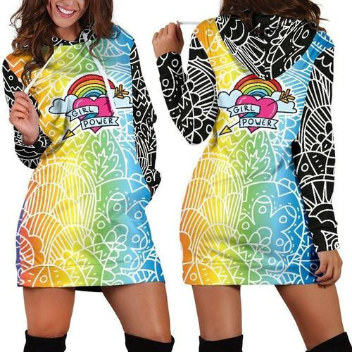 Lgbt Hoodie Dress Sweater Dress Sweatshirt Dress 3d All Over Print For Women Hoodie