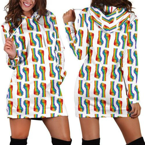 Lgbt Hoodie Dress Sweater Dress Sweatshirt Dress 3d All Over Print For Women Hoodie