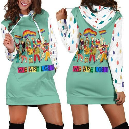 Lgbt Hoodie Dress Sweater Dress Sweatshirt Dress 3d All Over Print For Women Hoodie