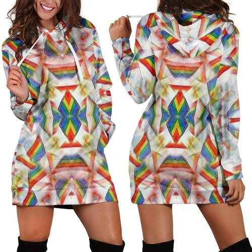 Lgbt Hoodie Dress Sweater Dress Sweatshirt Dress 3d All Over Print For Women Hoodie