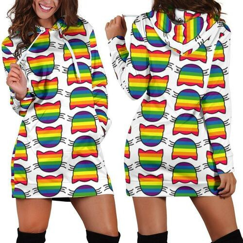 Lgbt Hoodie Dress Sweater Dress Sweatshirt Dress 3d All Over Print For Women Hoodie