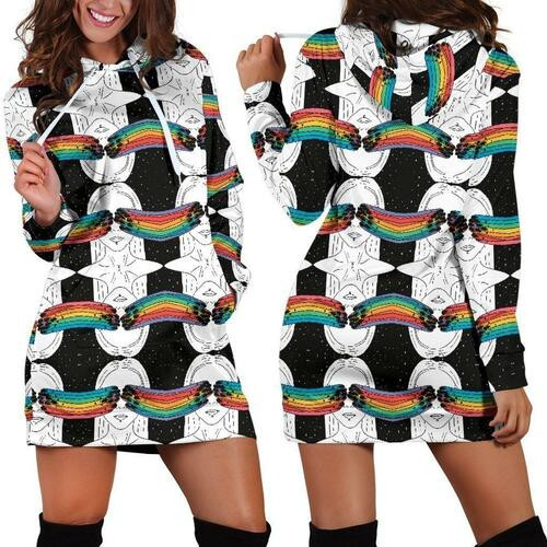 Lgbt Hoodie Dress Sweater Dress Sweatshirt Dress 3d All Over Print For Women Hoodie