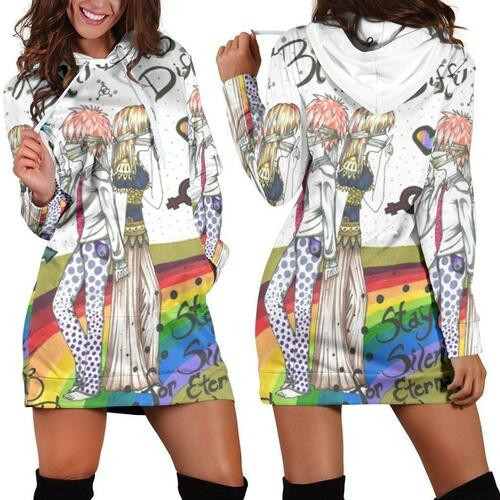 Lgbt Hoodie Dress Sweater Dress Sweatshirt Dress 3d All Over Print For Women Hoodie