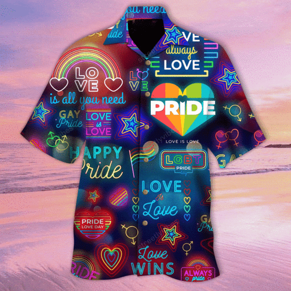 Lgbt Love Has No Gender Limited Edition - Hawaiian Shirt - Hawaiian Shirt For Men