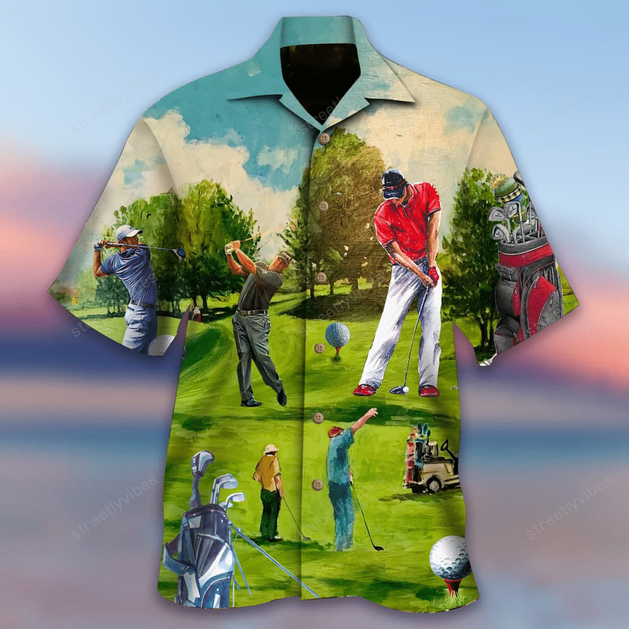 Life Is Better On The Golf Course Hawaiian Shirt Hawaiian Shirt For Men