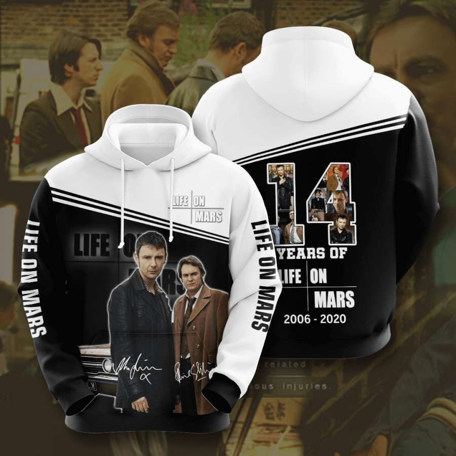 Life On Mars No995 Custom Hoodie 3D All Over Print