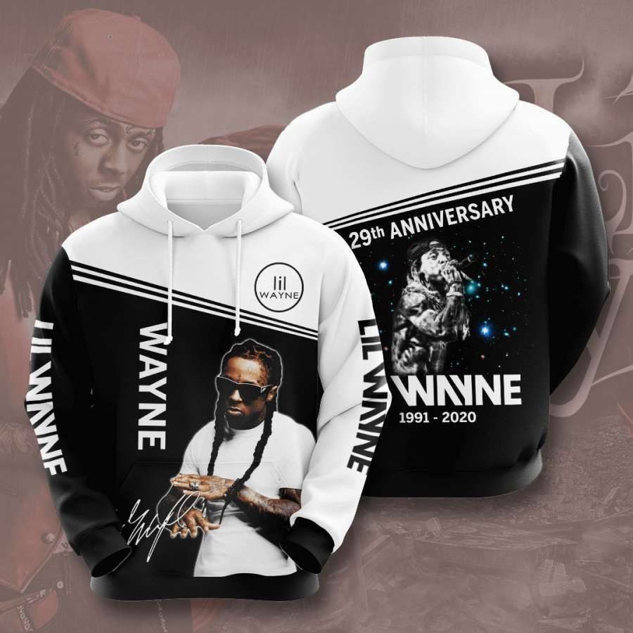 Lil Wayne No996 Custom Hoodie 3D All Over Print