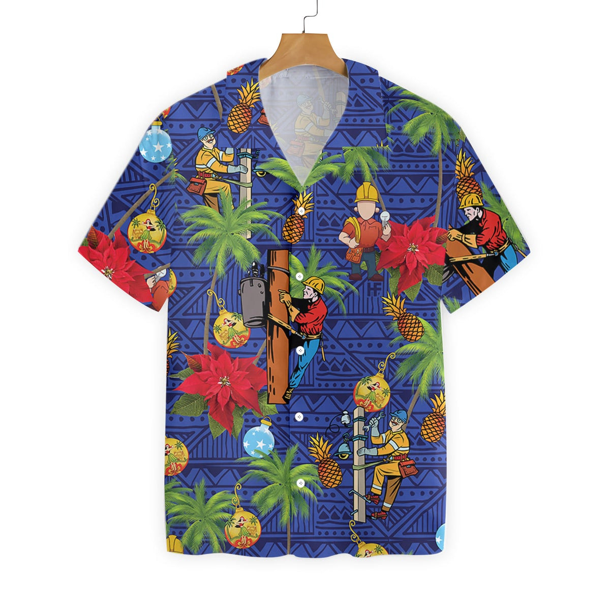 Lineman Proud Hawaiian Shirt