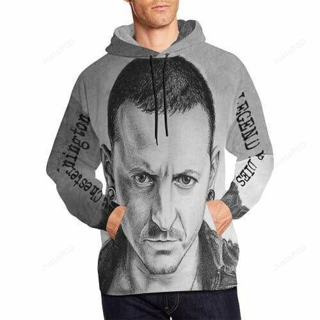 Linkin Park Bennington 3d All Over Print Hoodie