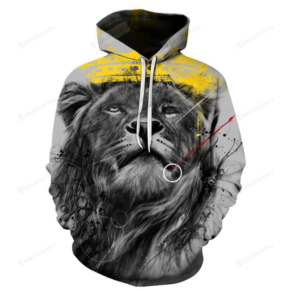 Lion 3D All Over Print Hoodie