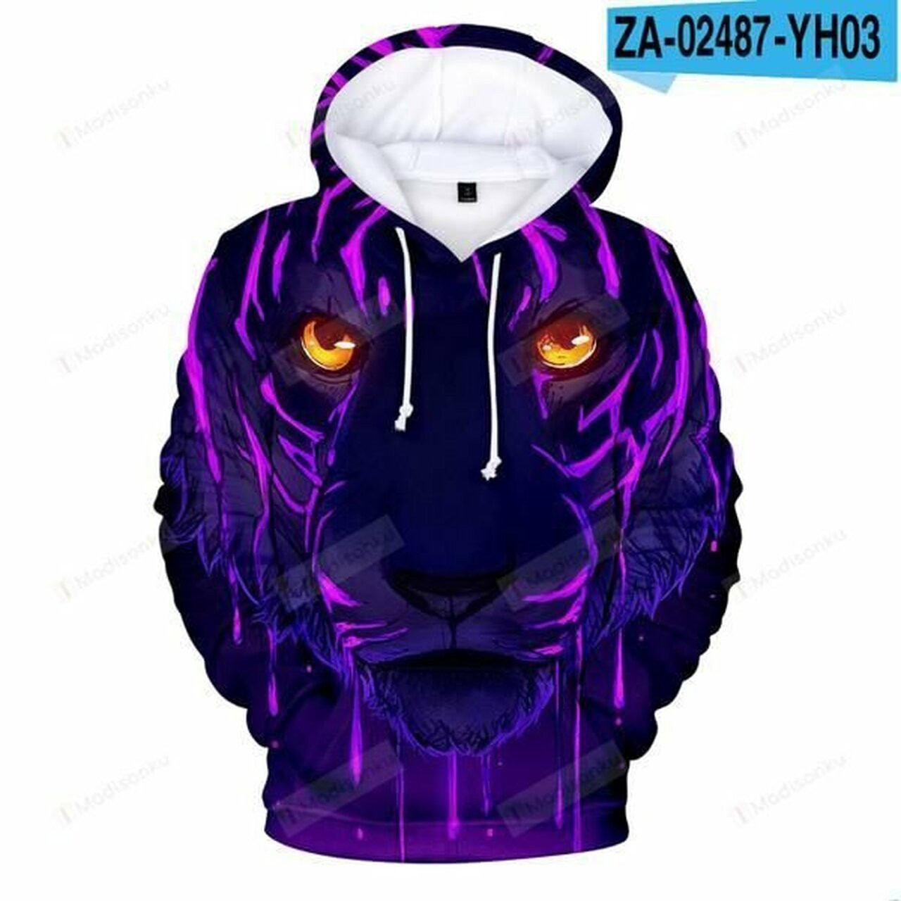 Lion 3d All Over Print Hoodie