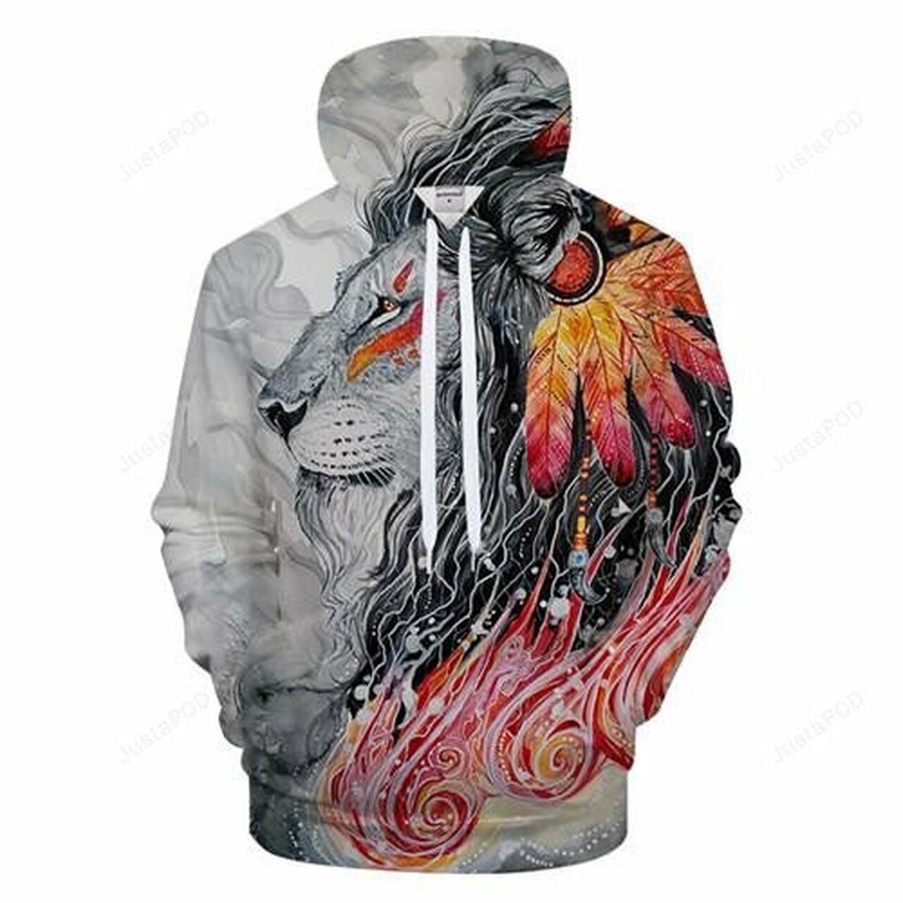 Lion 3d All Over Print Hoodie
