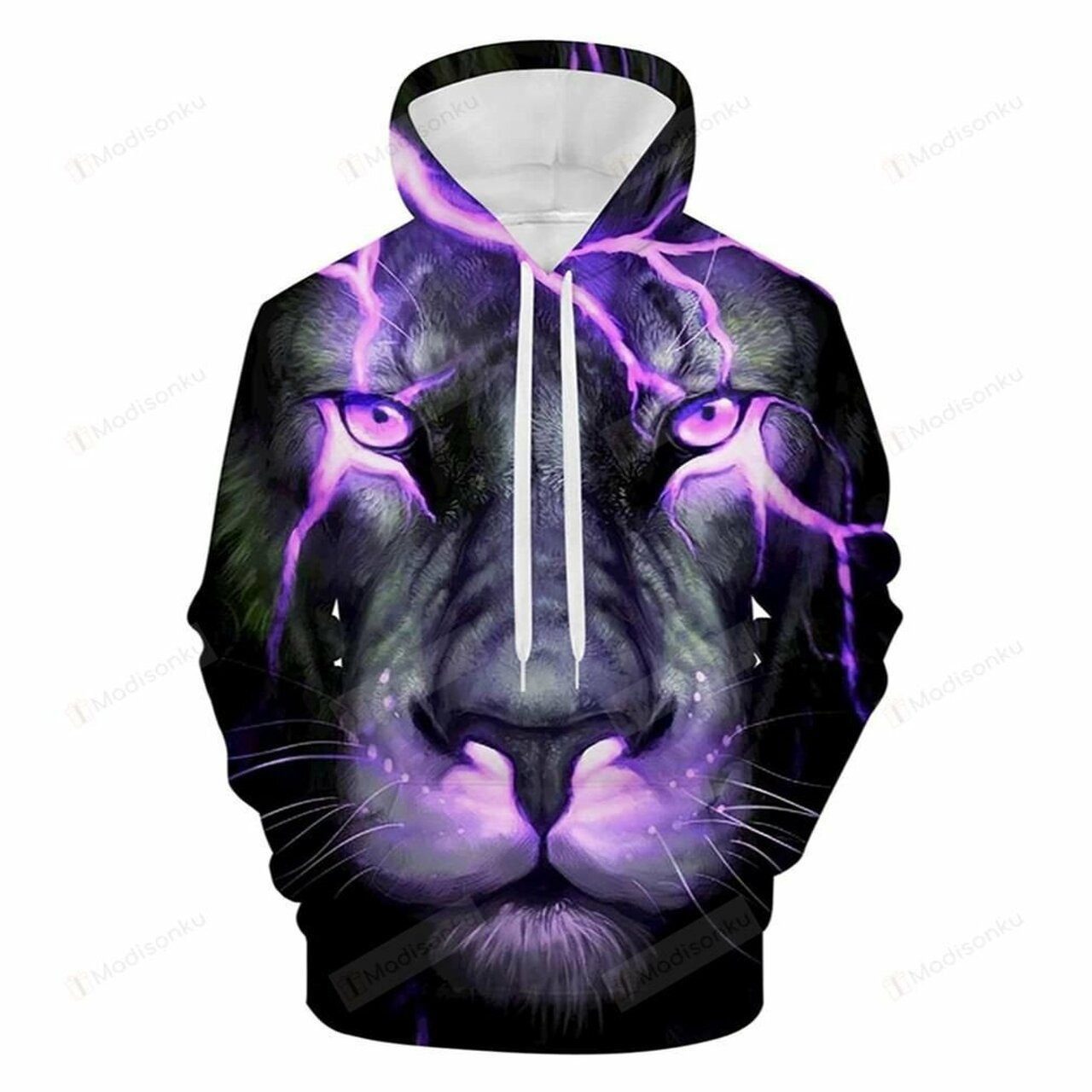 Lion 3d All Over Print Hoodie