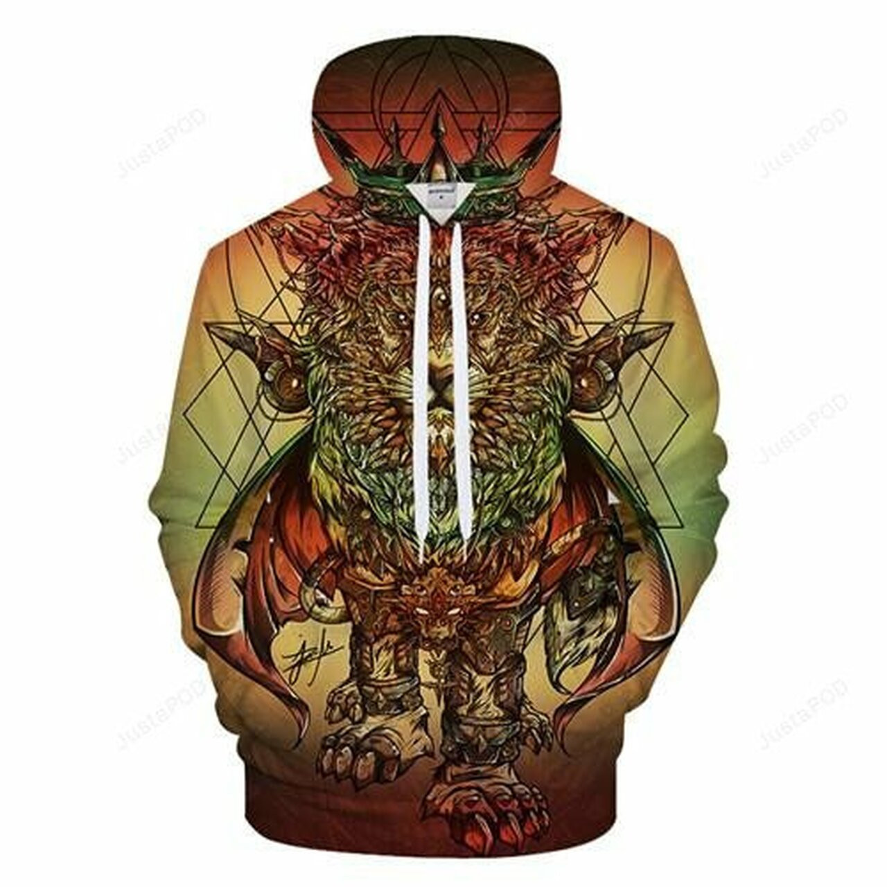 Lion Ras Colors 3d All Over Print Hoodie