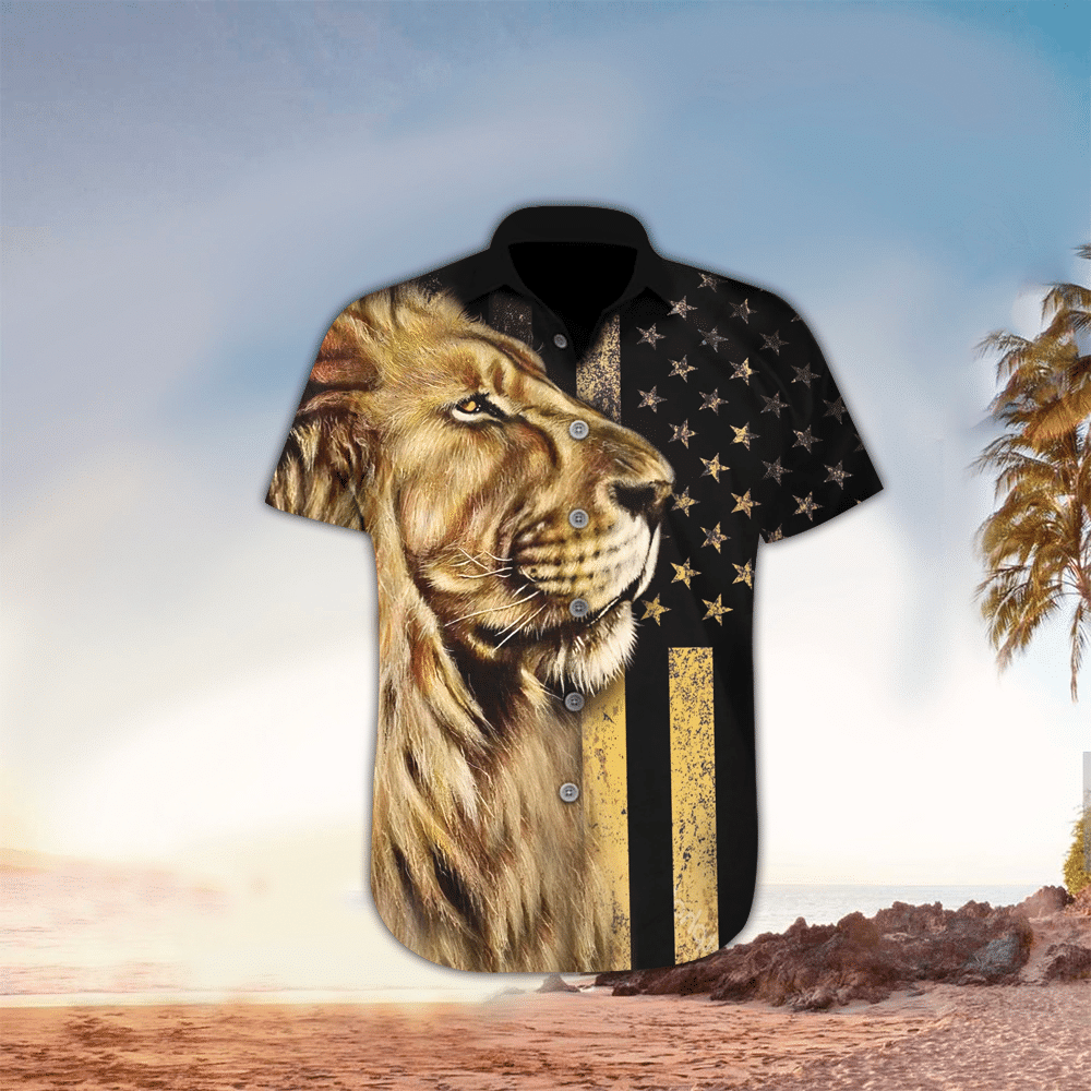 Lion Shirt Lion Hawaiian Shirt For Lion Lovers Shirt for Men and Women