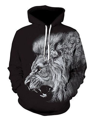 Lion Unisex 3D Hoodie All Over Print OYGVT