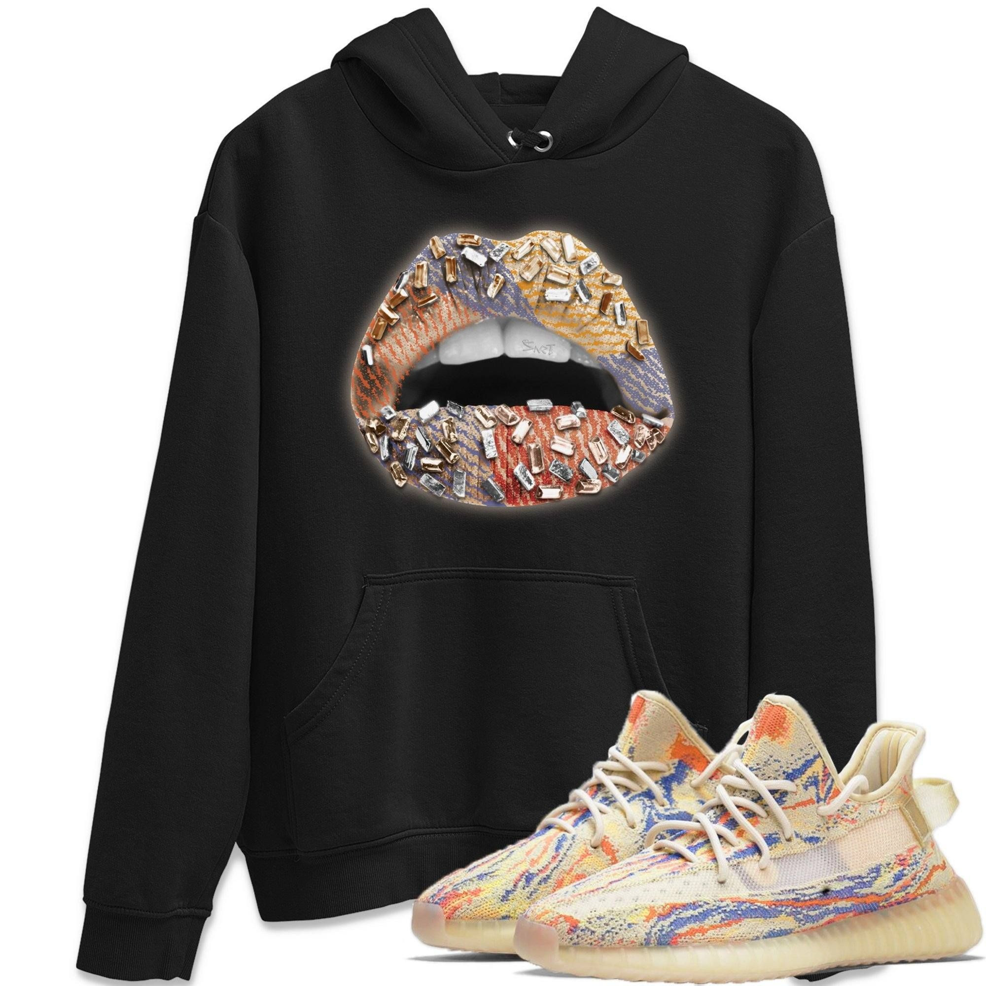 Lips Jewel Hoodie - Yeezy 350 V2 MX Oat Outfit