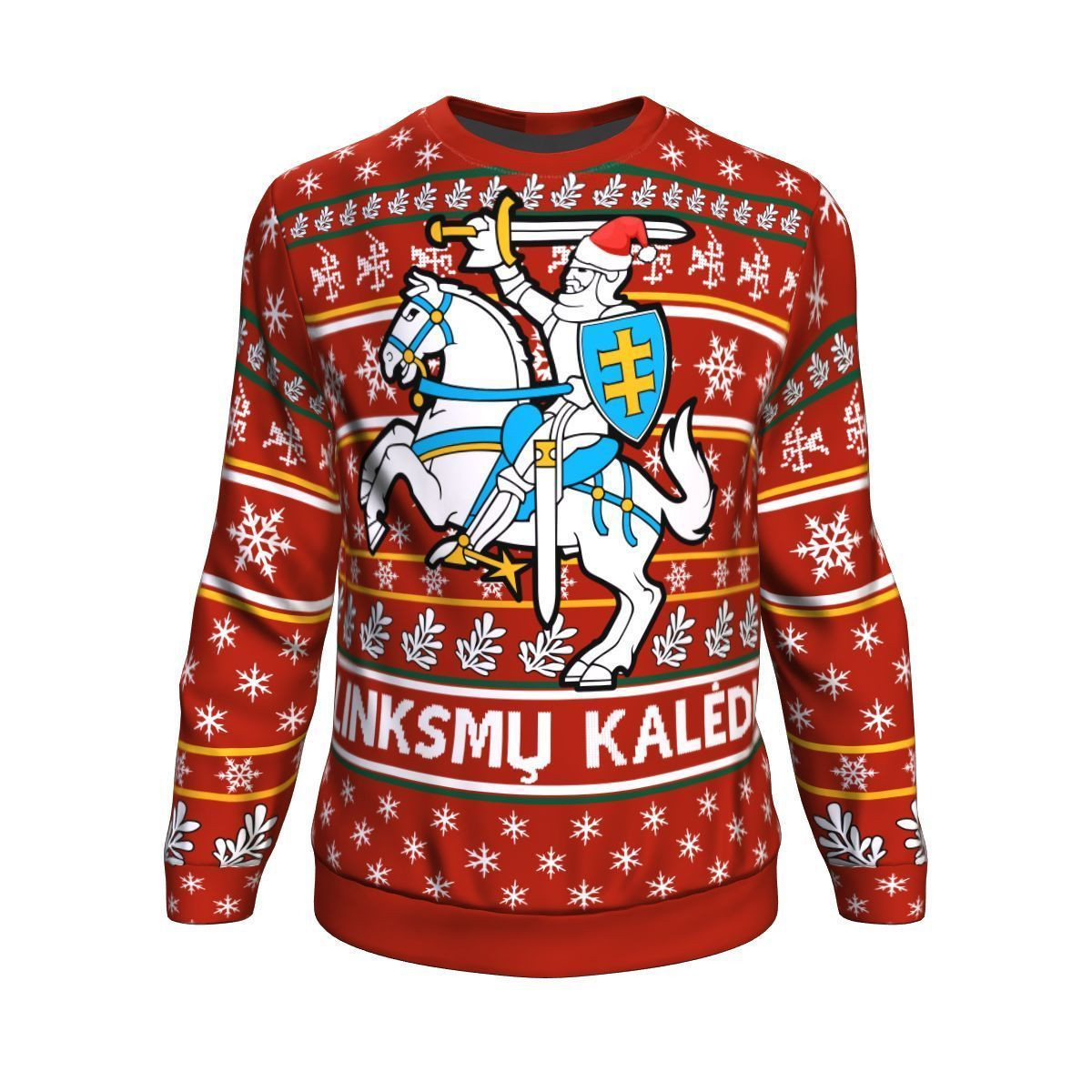 Lithuania Ugly Christmas Sweater Ugly Sweater For Men Women