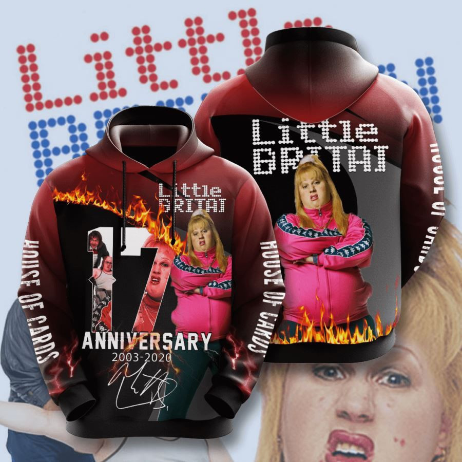 Little Britain No999 Custom Hoodie 3D All Over Print