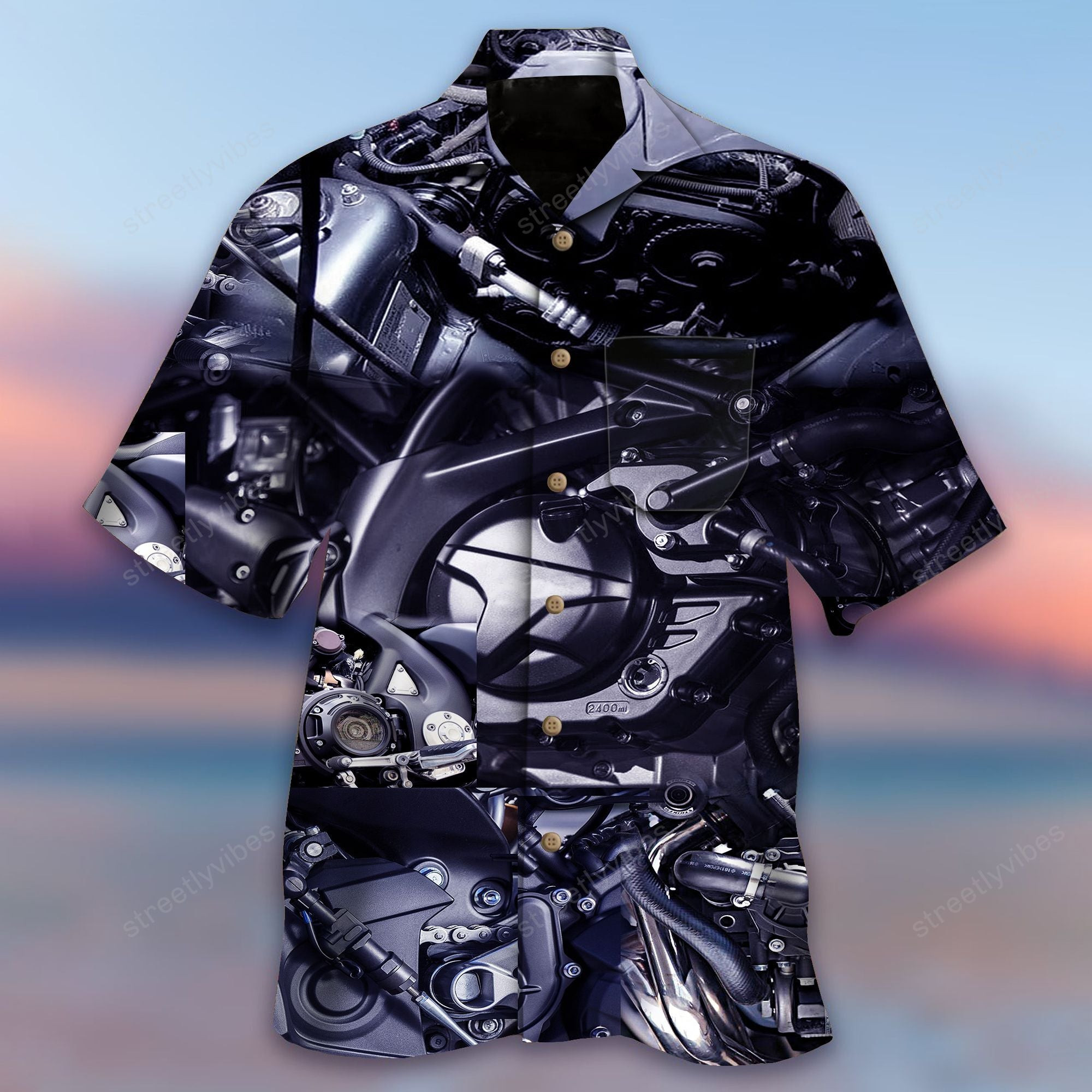 Live To Ride Hawaiian Shirt Hawaiian Shirt For Men