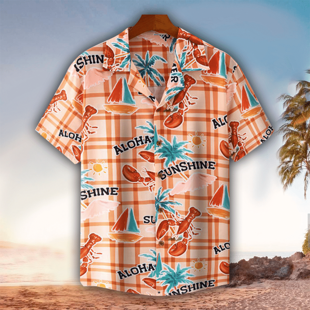 Lobster Hawaiian Shirt Perfect Gift Ideas For Lobster Lover Shirt For Men and Women
