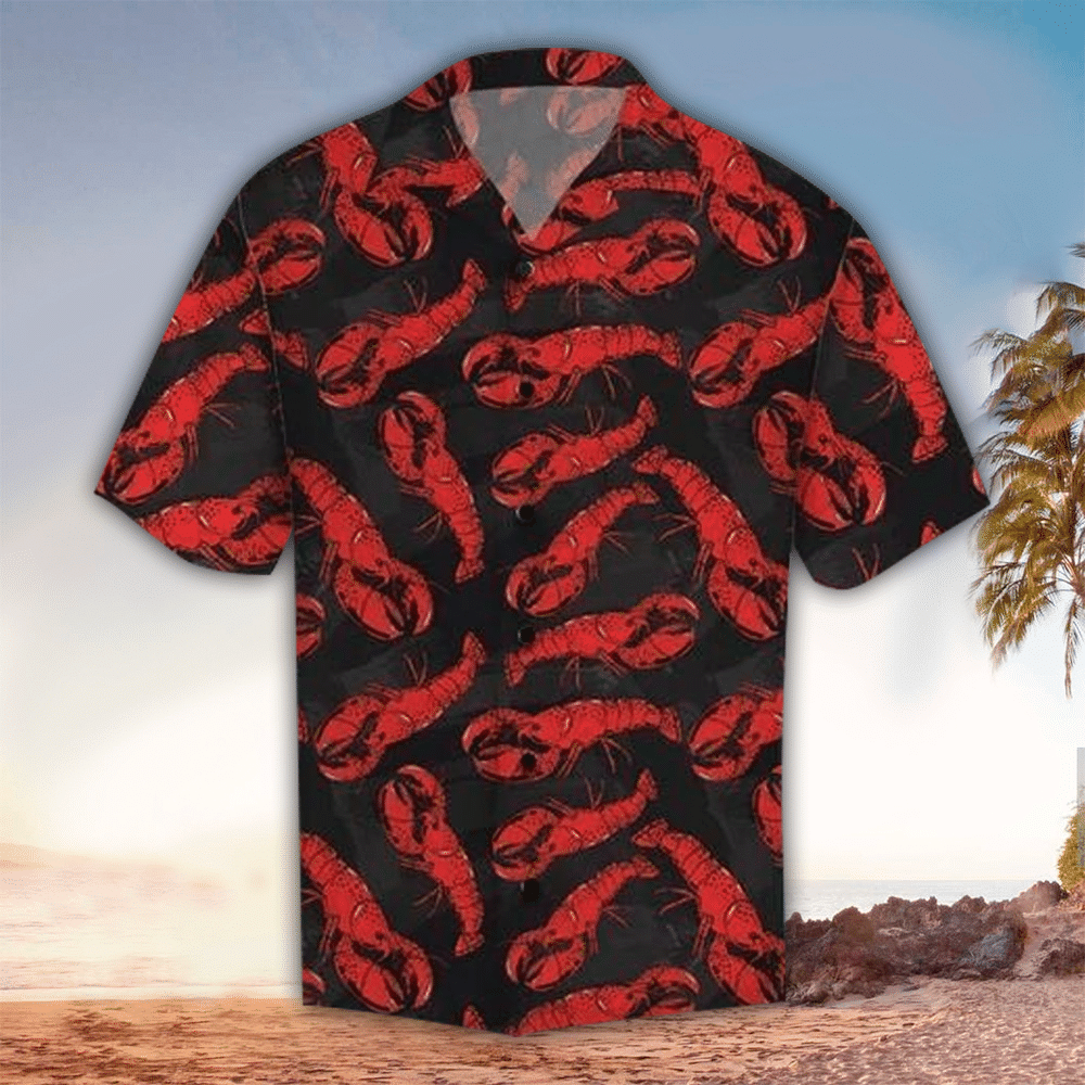 Lobster Shirt Lobster Hawaiian Shirt For Lobster Lovers Shirt For Men and Women