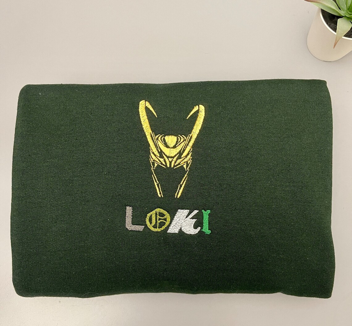 Loki Embroidery Sweatshirt