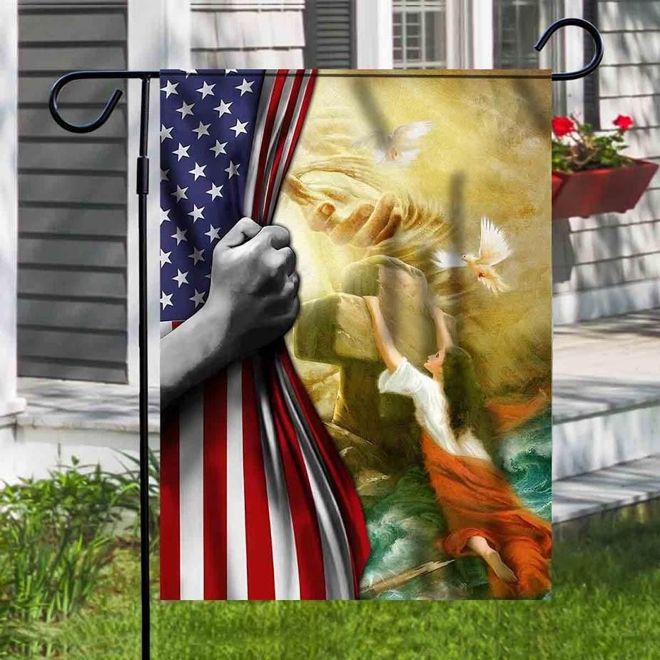 Lord Save Me From Chaos Flag America Flag 4th Of July Us Garden Flag House Flag